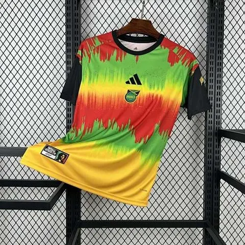 Mens Jamaica x Bob Marley 2026 Pre Match Jersey