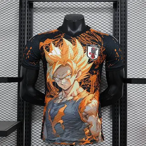 24-25 Japan Goku black and orange player version jersey