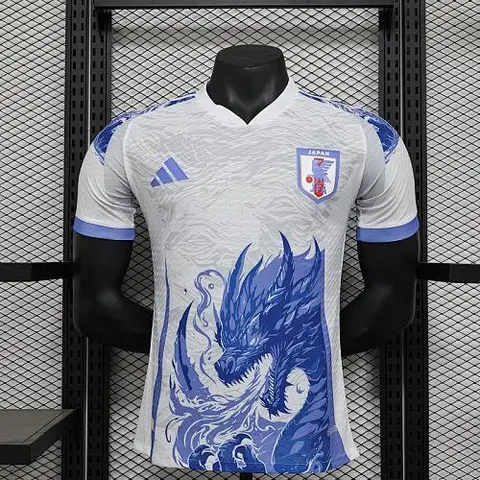24-25 Japan white and blue PLayer version jersey