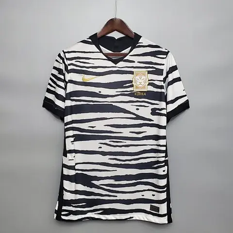 2020 Korea away white and black