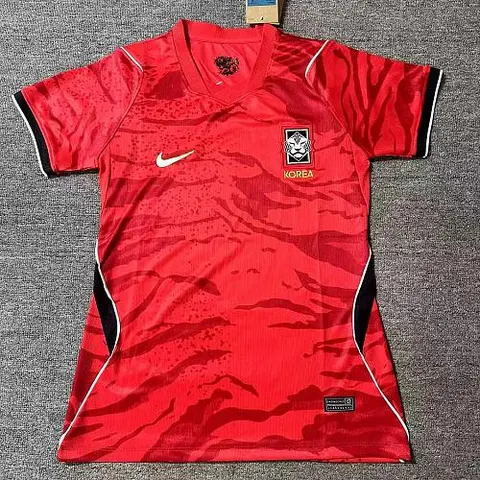 Women Korea 2026 Home soccer jersey size S-2XL