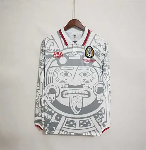 1998 Mexique extérieur à manches longues