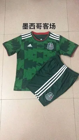 2020 Mexico away green kids kit