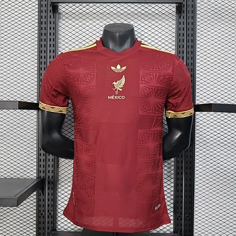 Maillot de football 25-26 Mexique rouge champion version — Version joueur