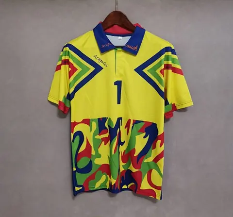Mexico #1 J.Campos yellow Retro
