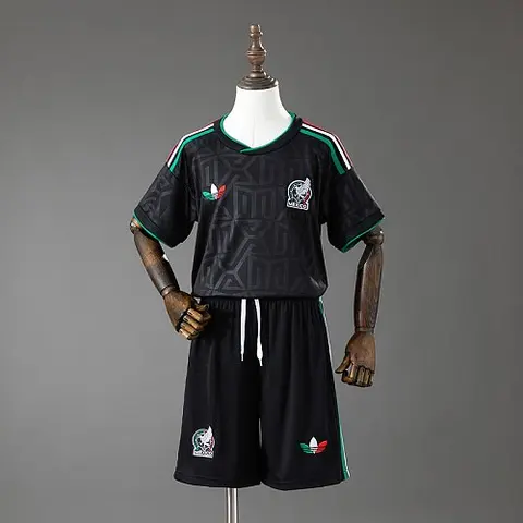 Mexico 2026 Third Away Kids Kit Jersey Size 16-28
