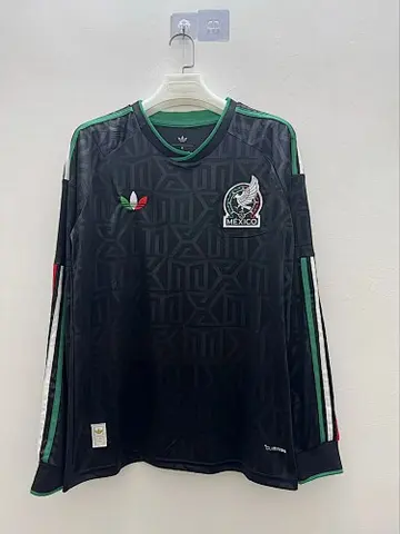 Mexico 2026 World Cup Black Goalkeeper Long sleeve soccer jersey S-4XL
