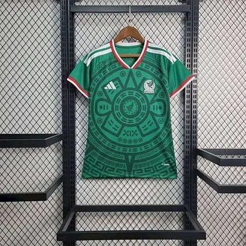 Woman Mexico 2025-26 Home soccer jersey size S-2XL