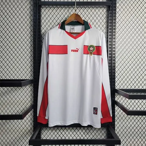 1998 Morocco away long sleeves