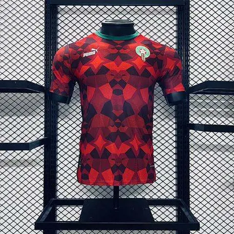 2024 Morocco red player version edition training jersey