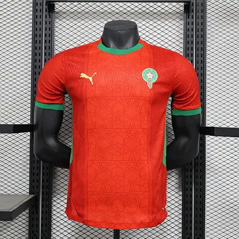 2025 Morocco home player version jersey