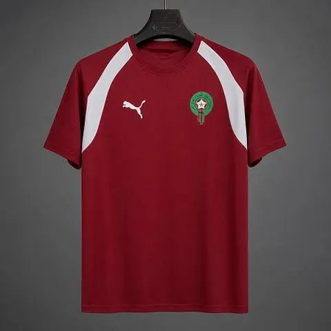 2026 World Cup Morocco Red Training Soccer Jersey S-2XL