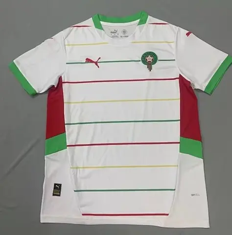 24-25 Morocco away soccer jersey