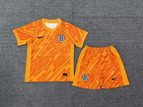 2024 Netherlands orange goalkeeper kid kit