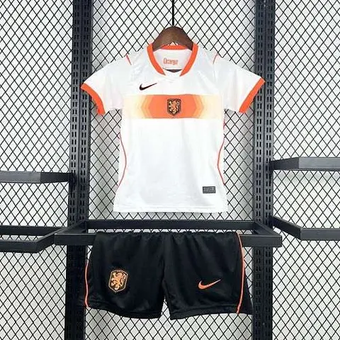 Kids Netherlands 2026 World Cup Away Kit