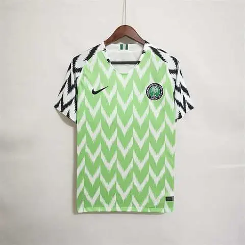 Nigeria home 2018 world cup soccer jersey
