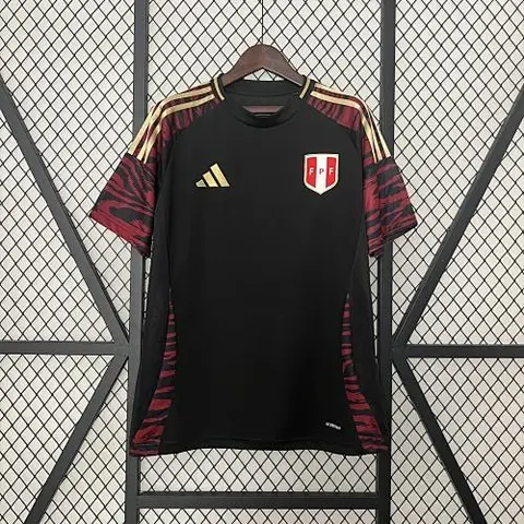 2024 Peru away black jersey