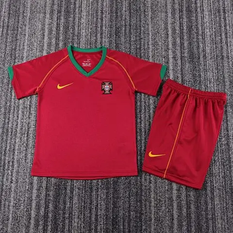 2006 Portugal home retro kid kit