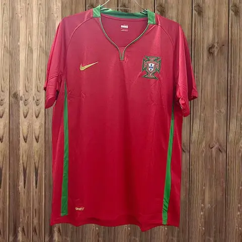 2008 Portugal home retro jersey