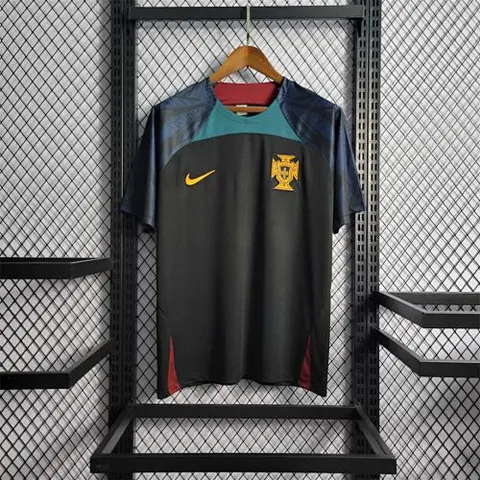 2022 Portugal Black Training shirt