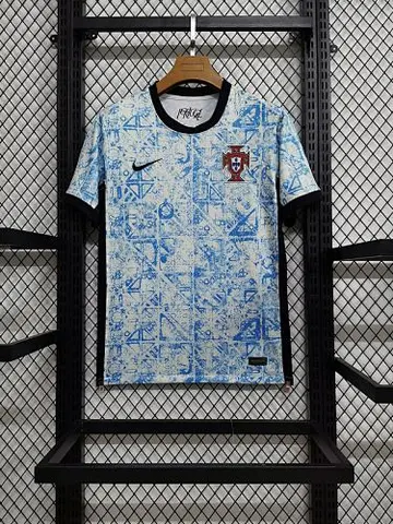 2024 Portugal away blue jersey