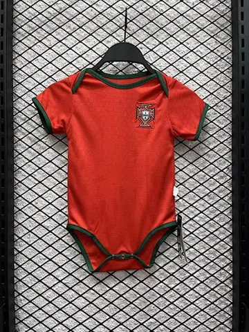 2025 Portugal home baby jersey