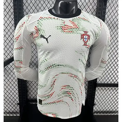 25-26 Portugal away player version long sleeve jersey