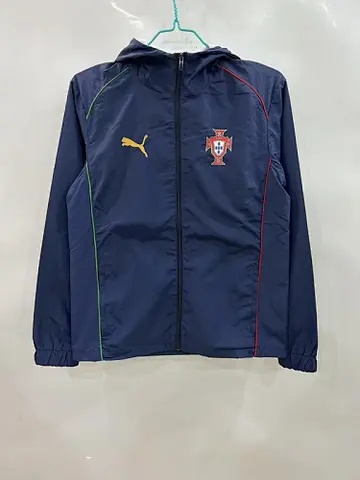 25-26 Portugal blue windbreaker