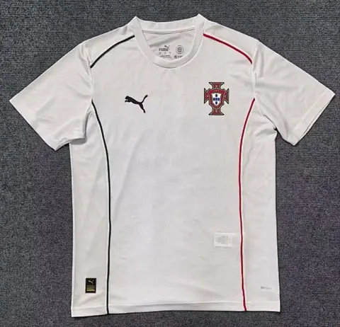 25-26 Portugal white T shirt