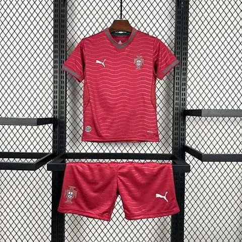 Kids Portugal 2026 World Cup Home Kit