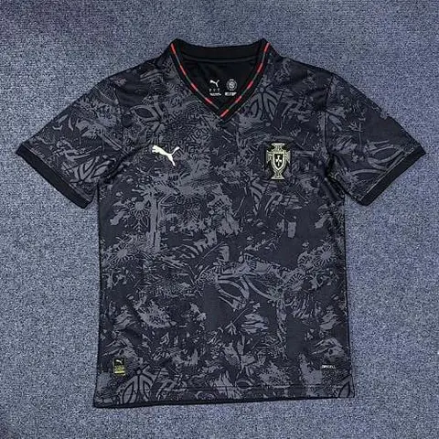 Portugal 2025/26 Black Training Shirt