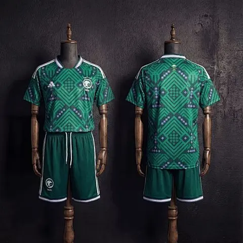 Saudi Araba 2026 World Cup Home Kids Kit 16-28
