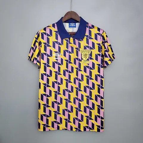 1988/89 Scotland third away soccer jersey