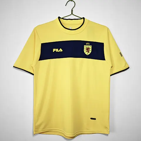 2002 Scotland away retro jersey