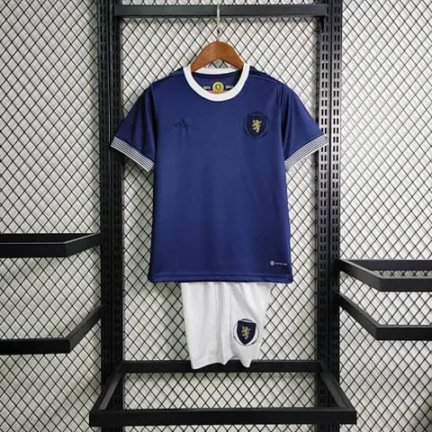23-24 Scotland KIDS Blue Commemorative Edition Size 16-28