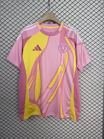 25-26 Scotland women's soccer team away Pink jersey