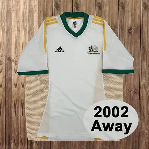 2002 South Africa Away Retro Soccer Jersey S-2XL