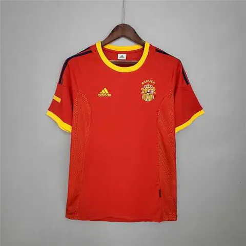 2002 Spain home red