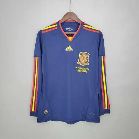 2010 Espagne extérieur à manches longues