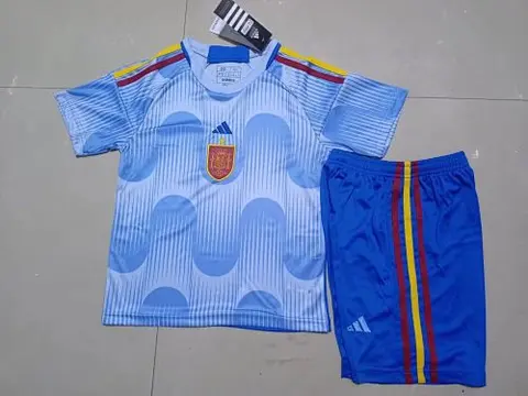 2022 Spain away kids kit