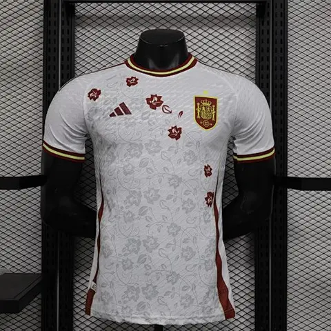 Maillot de football Espagne blanc spécial — 2024 · Version joueur