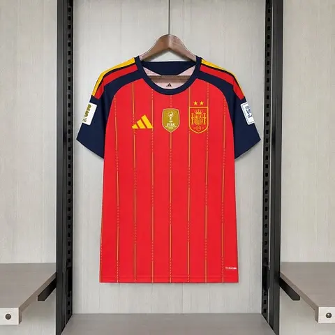 2026 Spain Home Champions World Cup Jersey Size S-4XL