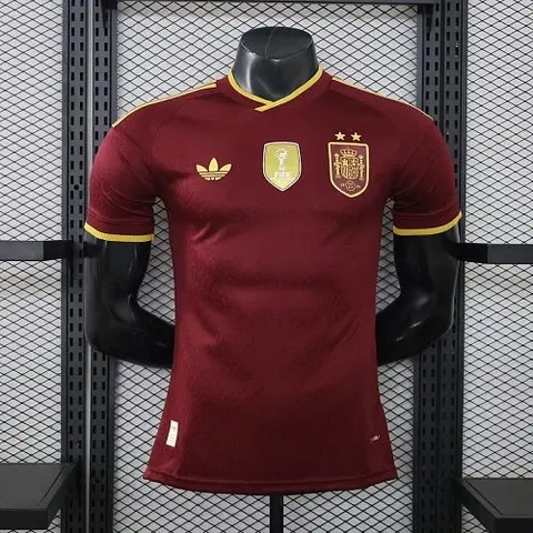 2026 World Cup Spain Two-Star Third Away Player Version Soccer Jersey Size S-2XL