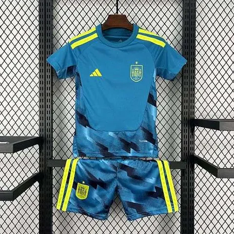 Kids Spain 2026 World Cup Goalkeeper Kit