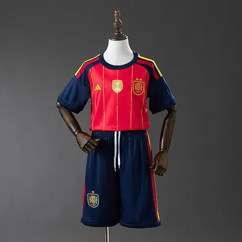 Spain 2026 Home 2-Star Champion Edition Kids Kit