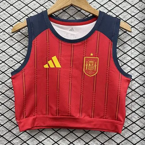 Spain 2026 World Cup Home Girl's Vest size S-XL