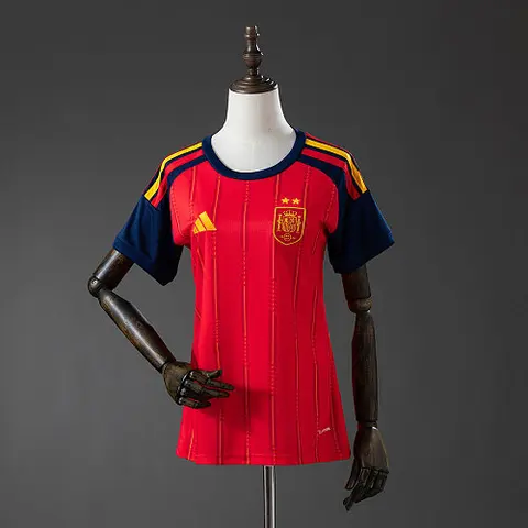 Spain 2026 World Cup Women Two-Star home soccer jersey