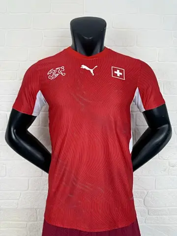 Switzerland 2026 Home player version size S-2XL
