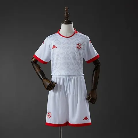 Tunisia 2026 Away Kids Kit Jersey SIZE 16-28