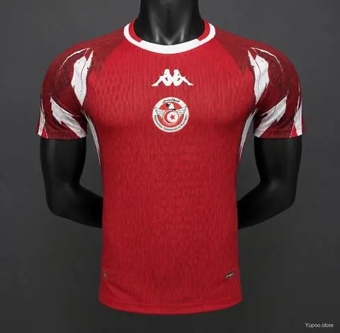 Tunisia 2026 World Cup Home Player Version Soccer Jersey S-2XL